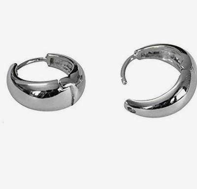 MPC MAVRAA SILVER SALMAN KHAN KAJU BALI HOOP Brass Hoop Earring