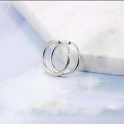 mahi ER1109837RMen14mm Alloy Hoop Earring