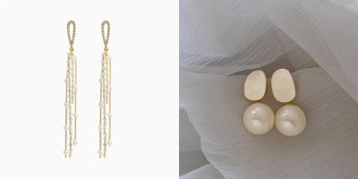 Celestria Korean Trendy Fashion Earrings for women Alloy Drops & Danglers, Stud Earring