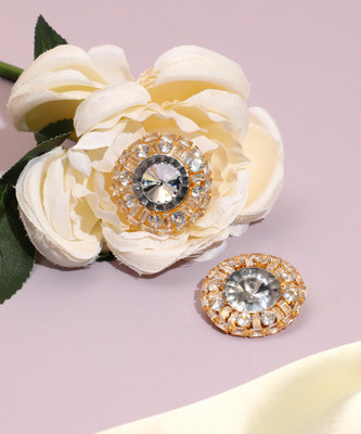 SOHI Silver Plated Designer Party Stud For Women Alloy Stud Earring