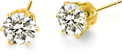 VIGHNAHARTA VFJ1253ERG_10 Crystal, Cubic Zirconia Alloy Stud Earring