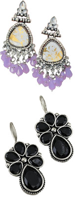 SKG Fashions Simple Elegant Versatile Earring Set for Women Alloy Earring Set