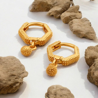 shree krishna shopping Hoop Earring Brass Hoop Earring