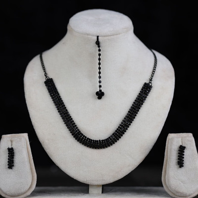 Shreeji Jewels Brass Multicolor Jewellery Set(Pack of 2)