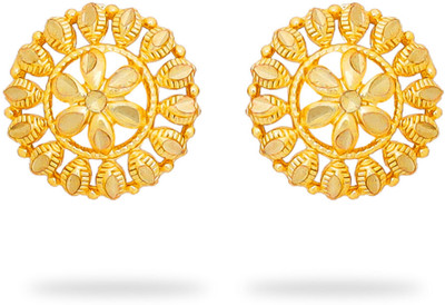 Drashti Collection Workerwear Brass Stud Earring