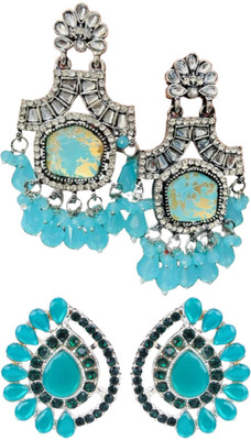 SKG Fashions Simple Elegant Versatile Earring Set for Women Alloy Earring Set