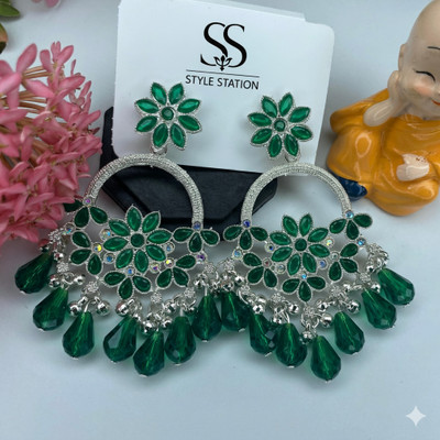 StyleStation STAR Pearl Brass Jhumki Earring