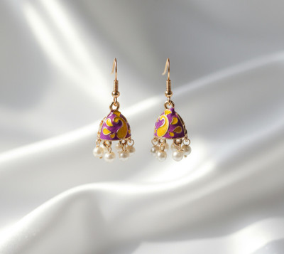 JOLNUPUR earings for girls, jhumka earrings Steel Jhumki Earring