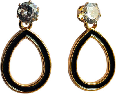 ARearrings Korean studs Earrings for women & Girls Cubic Zirconia, Crystal Alloy Stud Earring