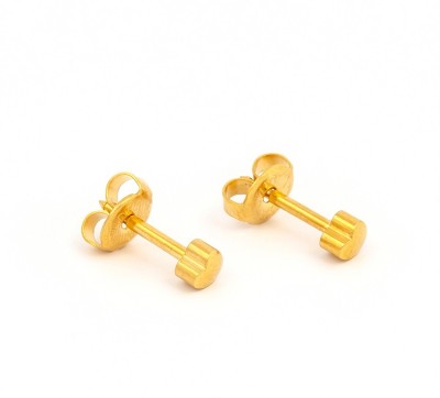 STUDEX System75 Gold Plated 4MM Heart Steel Stud Earring