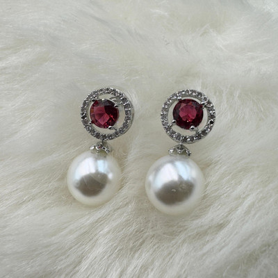 Charms Designer Crystal Diamond Alloy Drop Earring Alloy Drops & Danglers