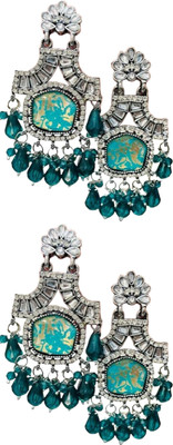 SKG Fashions Simple Elegant Versatile Earring Set for Women Alloy Earring Set