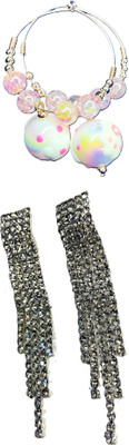 Henger traders Bali_pearls_Peach!04::jumkii-@3 Alloy Earring Set