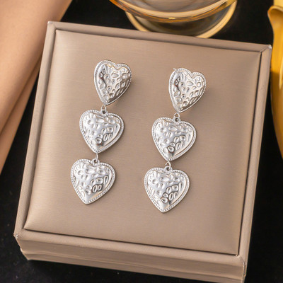 MYKI Hunky Stainless Steel Earrings For Women & Girls Stainless Steel Drops & Danglers