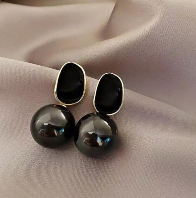 AKISON JEWELS Earrings for Women Girls Korean Western Trendy fancy Latest Stylish Earrings Pearl Alloy Drops & Danglers