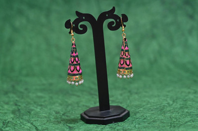 Avish World Zhumka Earrings Metal Jhumki Earring