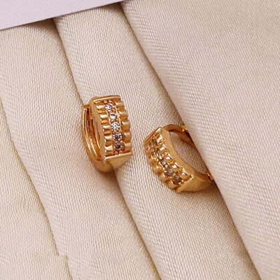 EMINENT TRADERS EG-55 ET Cubic Zirconia Brass Stud Earring