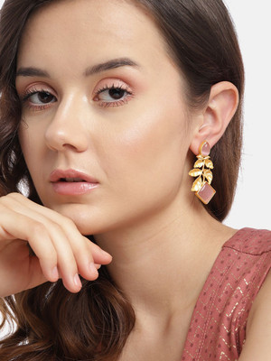 ANOUK Stylish Desinger Brass Drops & Danglers