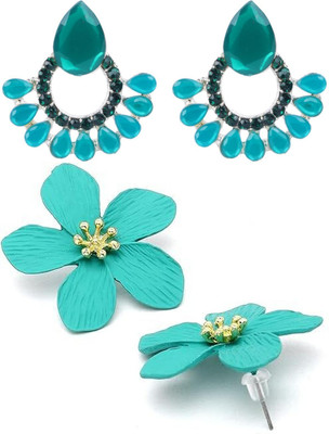 SKG Fashions Simple Elegant Versatile Earring Set for Women Alloy Earring Set