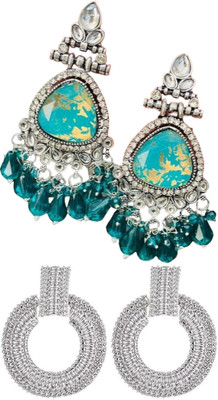 SKG Fashions Simple Elegant Versatile Earring Set for Women Alloy Earring Set