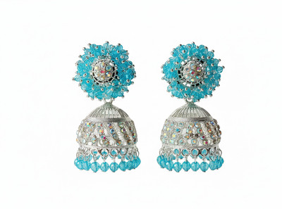 Ornafash Elegant Jhumki Earrings for Ethnic and Modern Outfits Stainless Steel Jhumki Earring