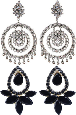 SKG Fashions Simple Elegant Versatile Earring Set for Women Alloy Earring Set
