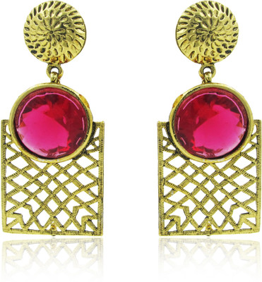 Purplestones Charming Crystal Alloy Drops & Danglers