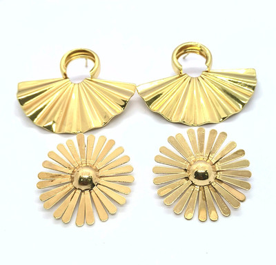 ARIRAdesigns COMBO OFFER GOLDEN EARRINGS Metal Earring Set