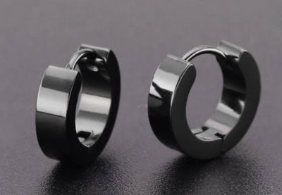 Vipunj Vedansh Enterprises Stylish Titanium Plated Studs Stainless Steel Stud Earring