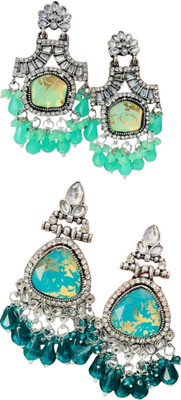 SKG Fashions Simple Elegant Versatile Earring Set for Women Alloy Earring Set