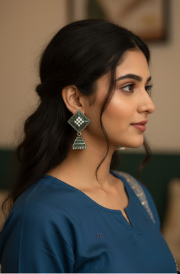 RIVYA Stud Jhumka Earrings Alloy Stud Earring