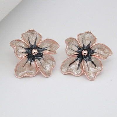 alya jewels Rose Gold Women Alloy Stud Earring