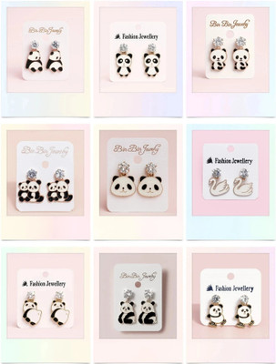 meeflip arring Cubic Zirconia Alloy Stud Earring