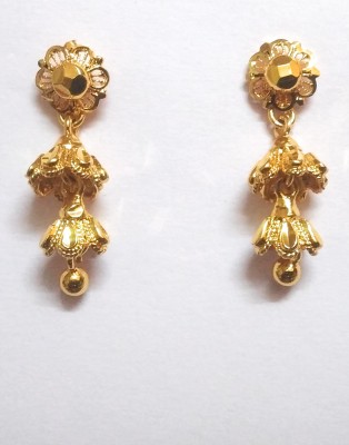 SSFJ 1 gram gold jumiki earring Copper Jhumki Earring