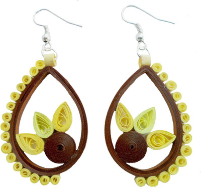 Designer's Collection Designers Collection Paper Quilling Earrings Paper Drops & Danglers