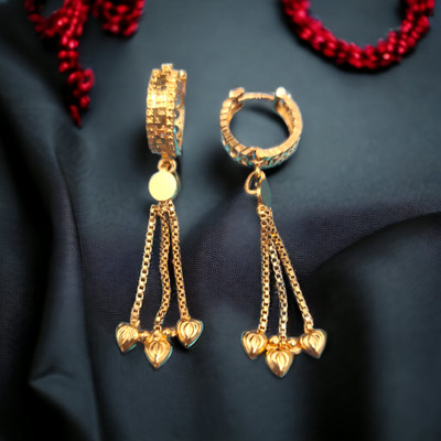 zhouse Q5 Copper Jhumki Earring