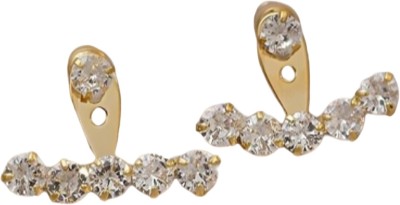 TEULRIP Korean Crystal Elegant & Statement Diamond Alloy Stud Earring