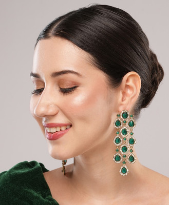 SATRANGI JEWEL SATRANGI JEWEL TRENDY STATEMENT EARRINGS Alloy Huggie Earring