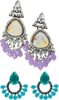 SKG Fashions Simple Elegant Versatile Earring Set for Women Alloy Earring Set