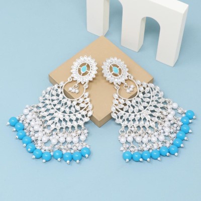 Capilite temple earrings for women traditional Alloy Jhumki Earring