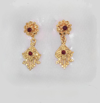 gvg Small Studs Alexandrite Alloy Jhumki Earring