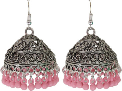 house of common Stylish Fancy Party Wear Ethnic Bohemian Jhumka Afghani Earrings Beads German Silver, Enamel, Plastic, Brass, Metal Jhumki Earring, Tunnel Earring, Drops & Danglers house of common Stylish Fancy Party Wear Ethnic Bohemian Jhumka Afghani Earrings Beads German Silver, Enamel, Plastic, Brass, Metal Jhumki Earring, Tunnel Earring, Drops & Danglers