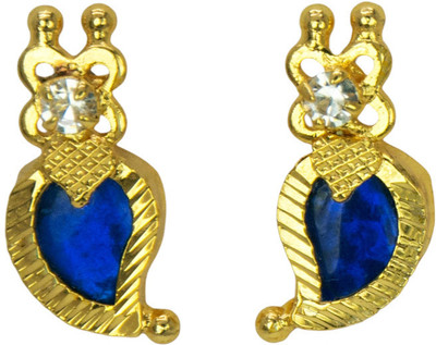 Kollam Supreme Gold plated Mango Tops Brass Stud Earring