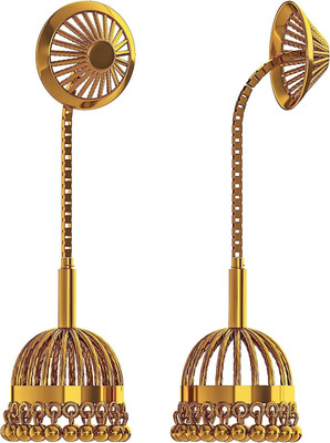 MUDTALE Imitation gold 24k Brass Ear Thread