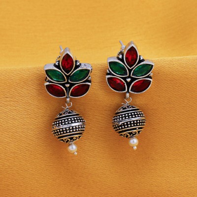 Sukkhi Fabulous Oxidised Dangle Earring for Women Alloy Drops & Danglers