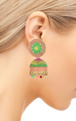 MAHESHWARI FASHION CRAZE Gorgeous big jhumka earrings & stud Beads, Pearl Alloy Jhumki Earring
