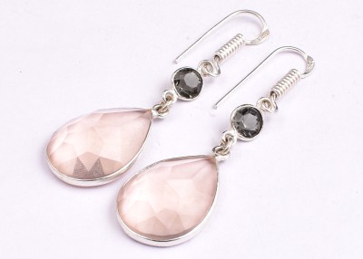 AAR Jewels Drop Dangle Earrings Quartz German Silver Drops & Danglers