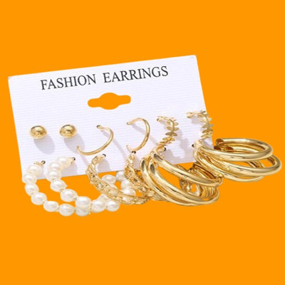 Zestapvt Party wear western korean earrings set for women and girls Alloy Earring Set