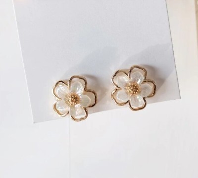 neze NZ 23 Flower Fantasy Earrings Alloy Clip-on Earring