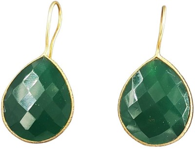Shopoj Stone Design Earring Jade Stone Earring Set